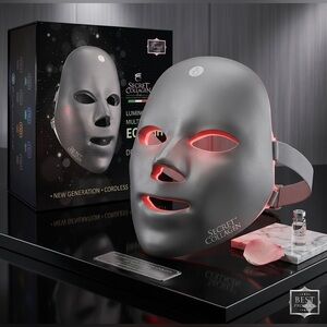 🔥Secret Collagen LED Cordless Multipurpose 8 Light Mask Retail $8k🔥